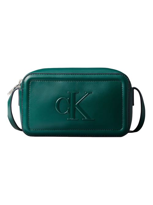 Borsetta turchese in poliuretano Calvin Klein | LV04F3220GL8H